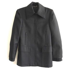 Gucci black 100% Lana Wool Jacket size 38 S
